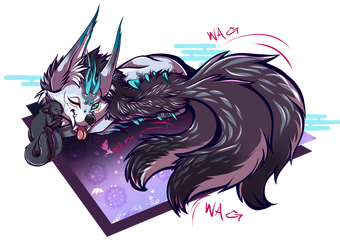 2 x Full body, Colored, Shaded, Simple BG