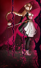 Full Body, Colored, Shaded, Detailed Background